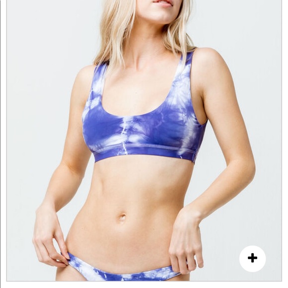 DIPPIN' DAISY'S Baja Tie Dye Bikini-top S bottom L - Picture 3 of 14
